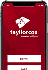 Tayllorcox aplikace