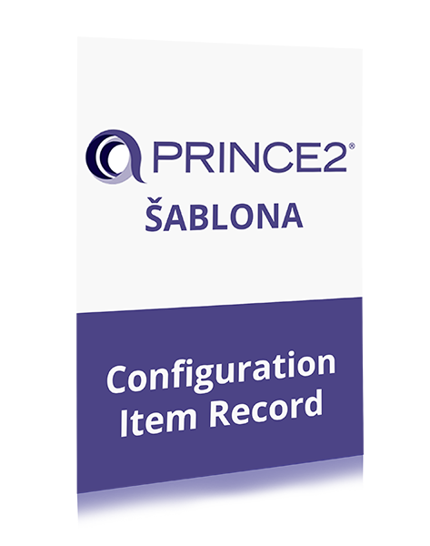 PRINCE2 Configuration Item Record